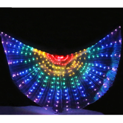 Asa Wings LED  Luz Arco íris - Dança para Deus