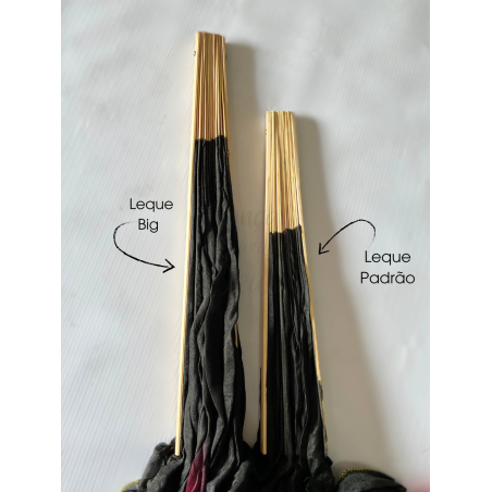 Fan Véu BIG Chamas - Leque Fogo